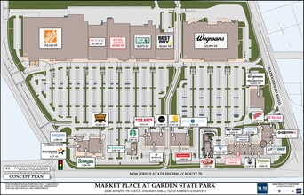 901-957 Haddonfield Rd, Cherry Hill, NJ à louer Plan de site– Image 1 sur 1