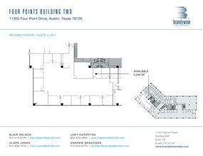 11305 Four Points Dr, Austin, TX à louer Plan de site– Image 1 sur 1