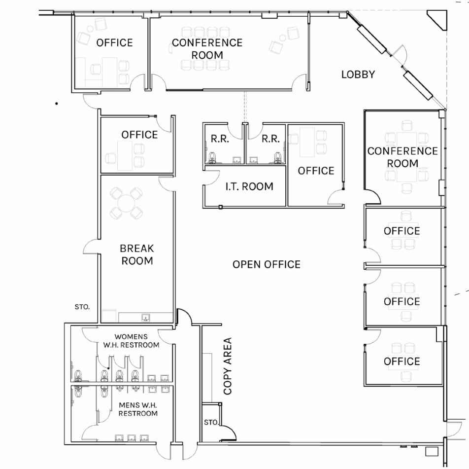 10509 Business Dr, Fontana, CA à louer Plan d’étage– Image 1 sur 2