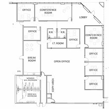 10509 Business Dr, Fontana, CA à louer Plan d’étage– Image 1 sur 2