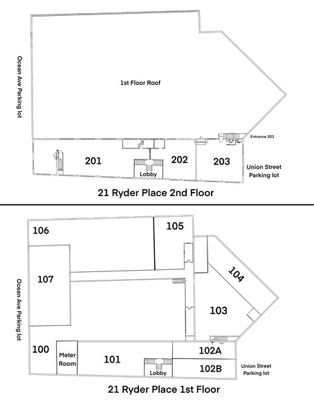 21 Ryder Pl, East Rockaway, NY à louer - Plan d’étage – Image 2 sur 4