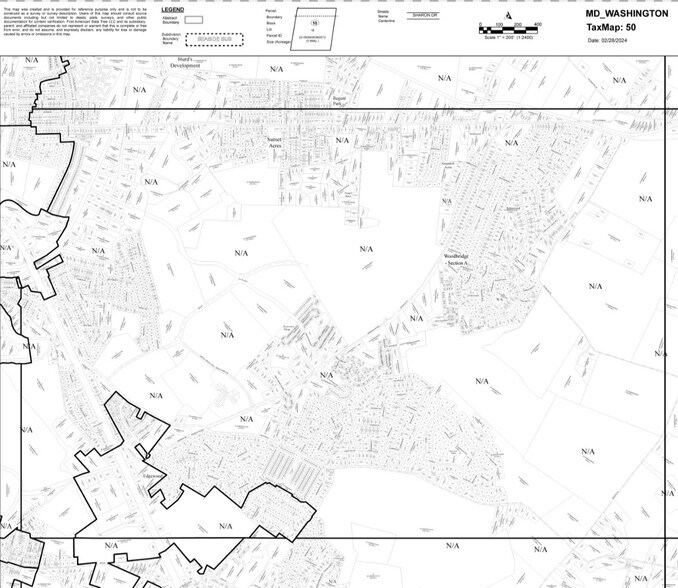 1101 Professional Ct, Hagerstown, MD à louer - Plan cadastral – Image 1 sur 2