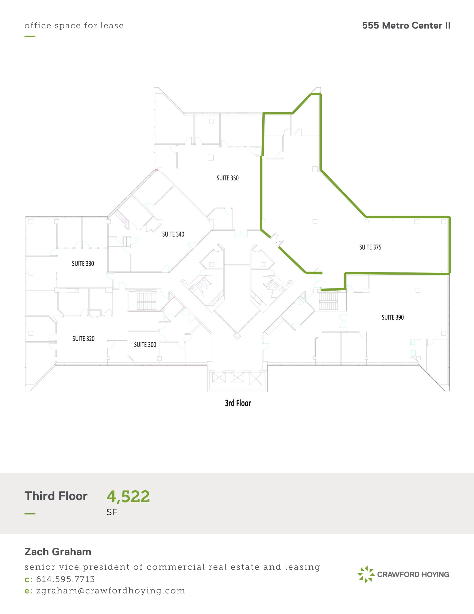 555 Metro Pl N, Dublin, OH à louer Plan d’étage– Image 1 sur 3