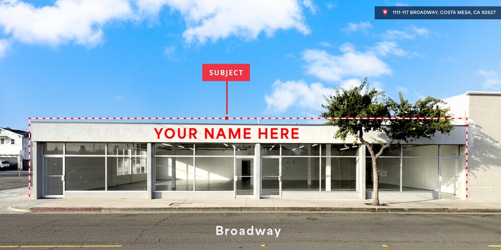 111-117 Broadway, Costa Mesa, CA à louer - Photo de l’immeuble – Image 2 sur 2