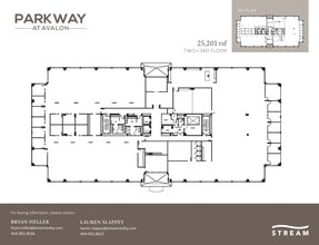 11720 Amberpark Dr, Alpharetta, GA à louer Plan d’étage– Image 1 sur 2