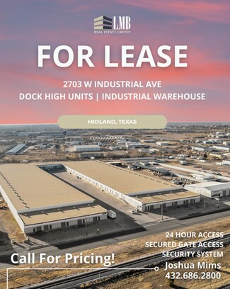 Plus de détails pour 2703 W Industrial Ave, Midland, TX - Industriel/Logistique à louer