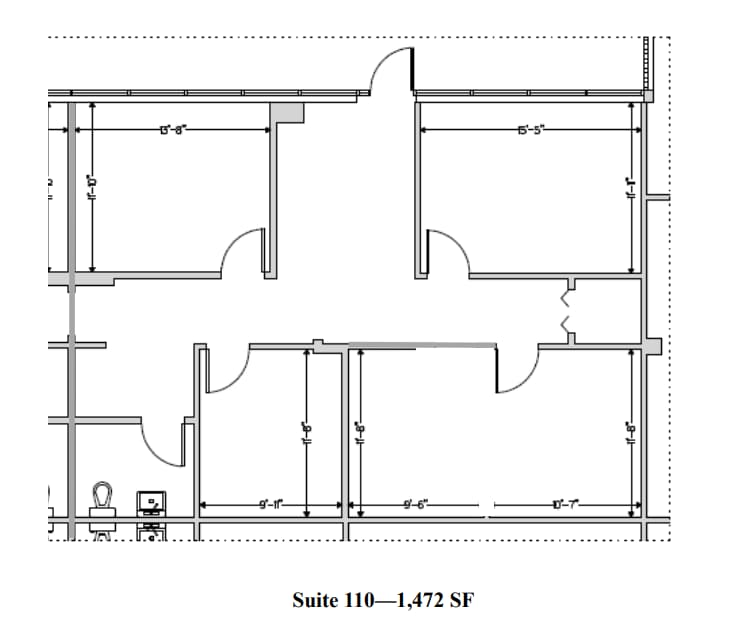 1925 Vaughn Rd NW, Kennesaw, GA à louer Plan d’étage– Image 1 sur 1