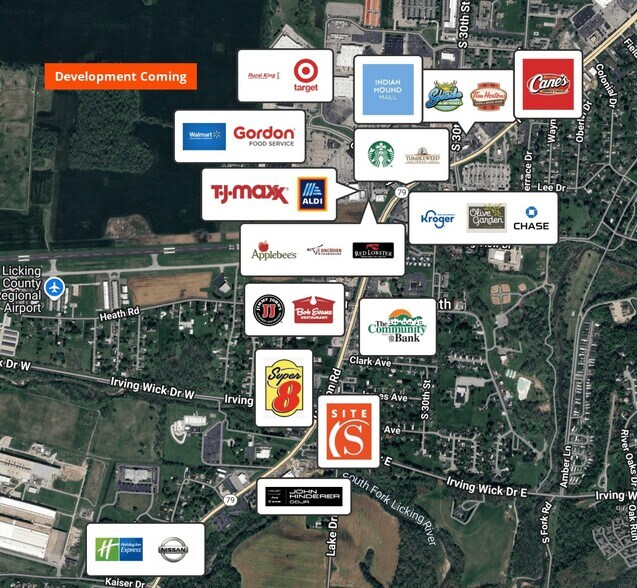 1240 Hebron Road & 1281 Liberty Dr, Heath, OH à vendre - Photo de l’immeuble – Image 2 sur 9