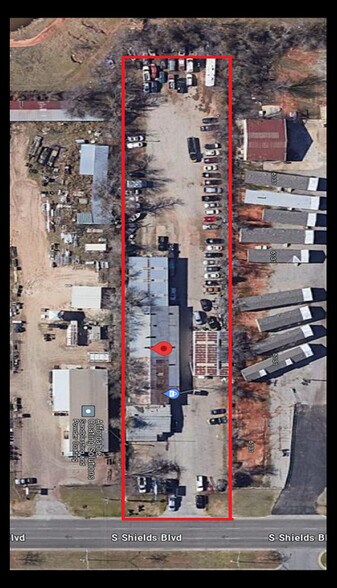 6201 S Shields Blvd, Oklahoma City, OK à vendre - Aérien – Image 2 sur 2