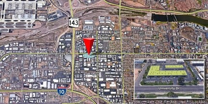 2245 W University Dr, Tempe, AZ - VUE AÉRIENNE  vue de carte