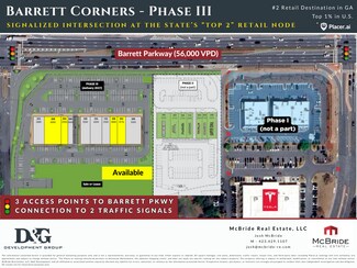 Plus de détails pour 1185 Ernest W Barrett Pky NW, Kennesaw, GA - Local commercial à louer