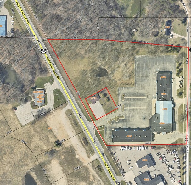4624-4660 N M-37 Hwy, Middleville, MI à vendre - Plan de site – Image 2 sur 10