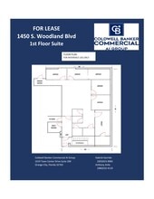 1450 S Woodland Blvd, Deland, FL à louer Plan de site– Image 2 sur 3