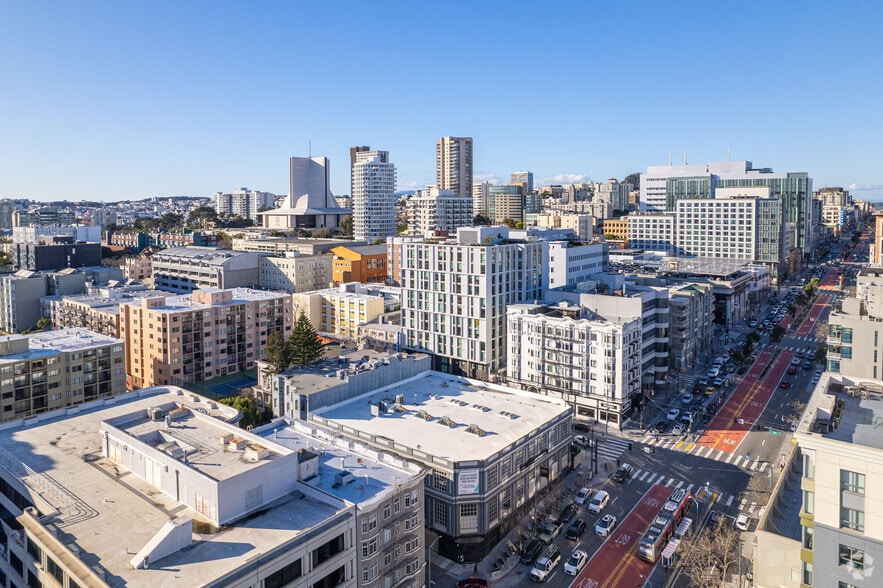 799 Van Ness Ave, San Francisco, CA à louer - Aérien – Image 2 sur 3