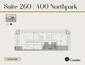 1200 Abernathy Rd NE, Atlanta, GA à louer Plan d’étage– Image 1 sur 1
