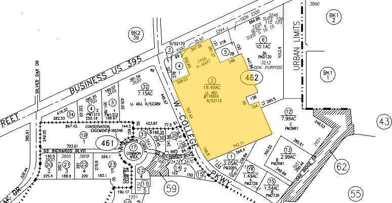 3456 N Carson St, Carson City, NV à louer Plan cadastral– Image 1 sur 3