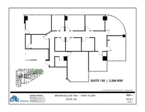 2301 E Lamar Blvd, Arlington, TX à louer Plan d’étage– Image 1 sur 2
