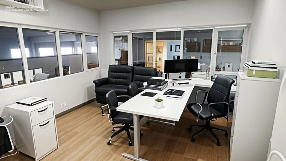 Local d’activités dans Ville-la-Grand à louer - Photo de l’immeuble – Image 3 sur 5