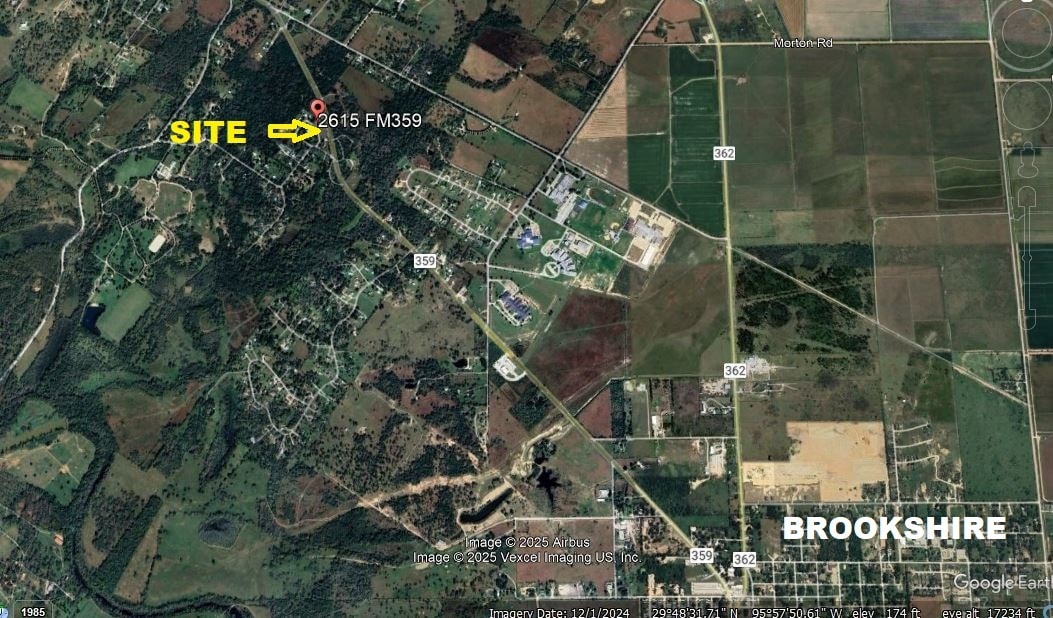 2615 FM359, Pattison, TX à louer Carte– Image 1 sur 5