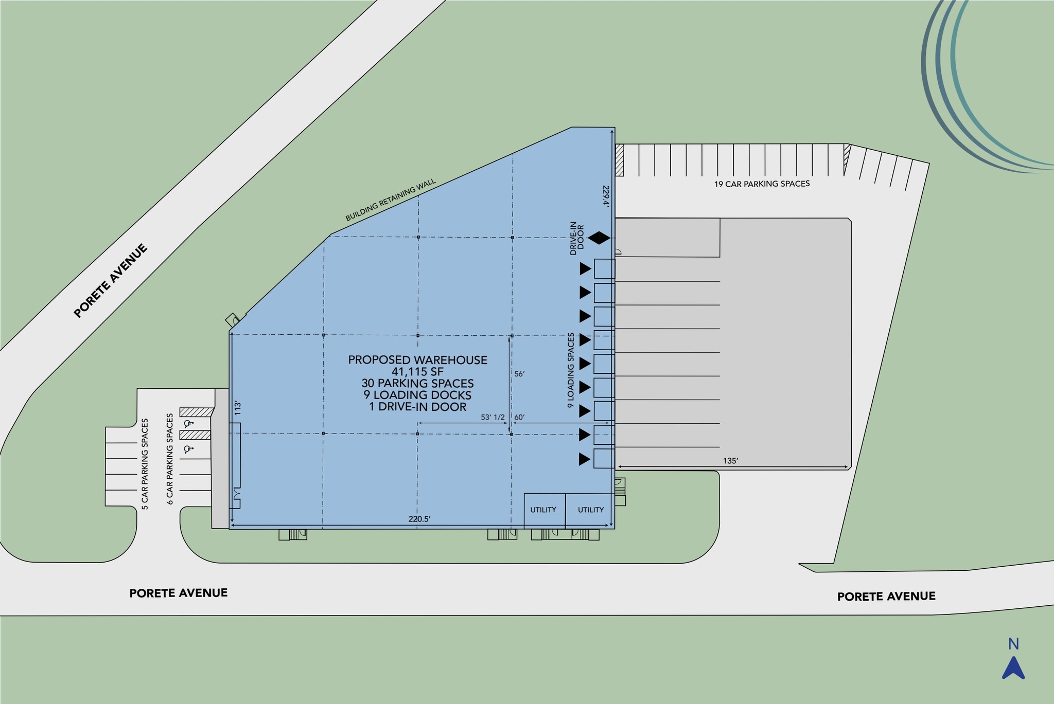 9 Porete Ave, North Arlington, NJ à louer Plan d’étage– Image 1 sur 1
