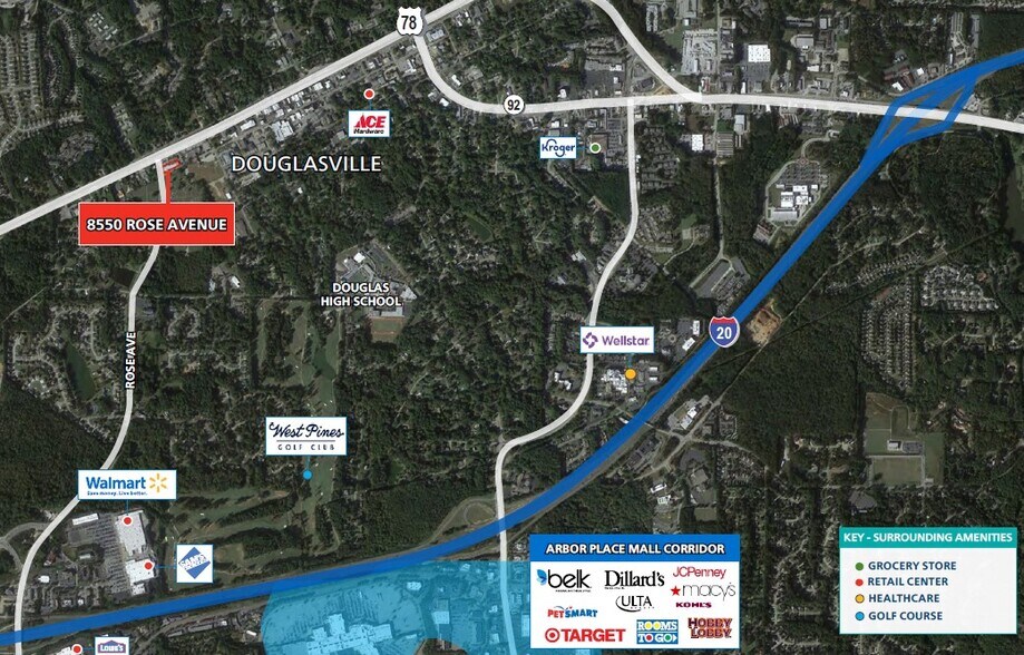 8550 Rose Ave, Douglasville, GA à vendre - Photo de l’immeuble – Image 3 sur 36