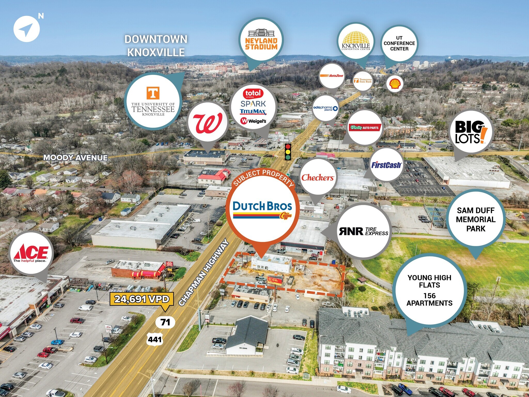 4200 Chapman Hwy, Knoxville, TN à vendre Photo principale– Image 1 sur 3