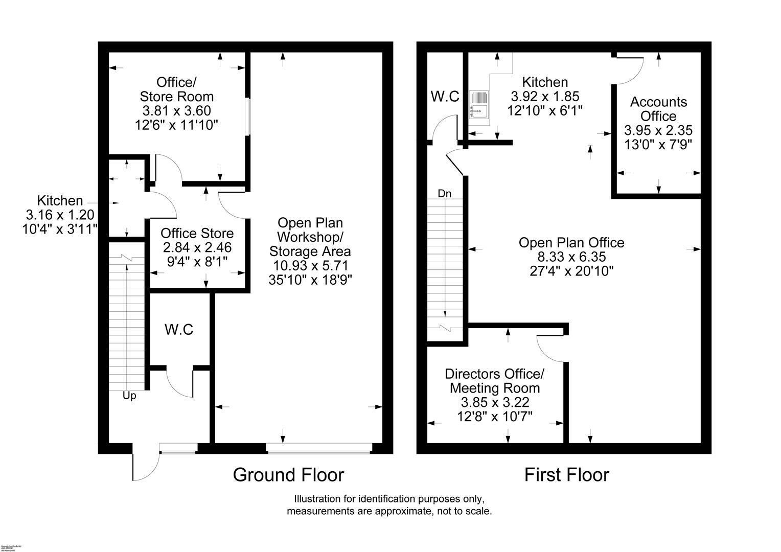Arthur St, Redditch à louer Plan d’étage– Image 1 sur 1