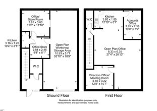 Arthur St, Redditch à louer Plan d’étage– Image 1 sur 1