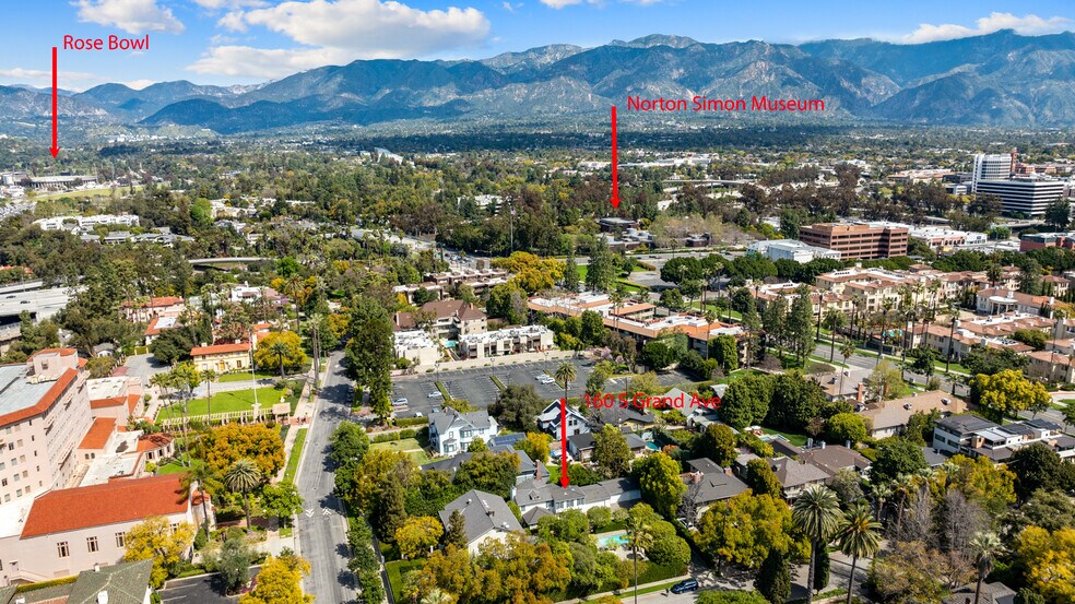 160 S Grand Ave, Pasadena, CA à vendre - Aérien – Image 3 sur 35