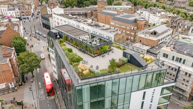20 Fulham Broa, Londres, LND - Vue aérienne vue de carte