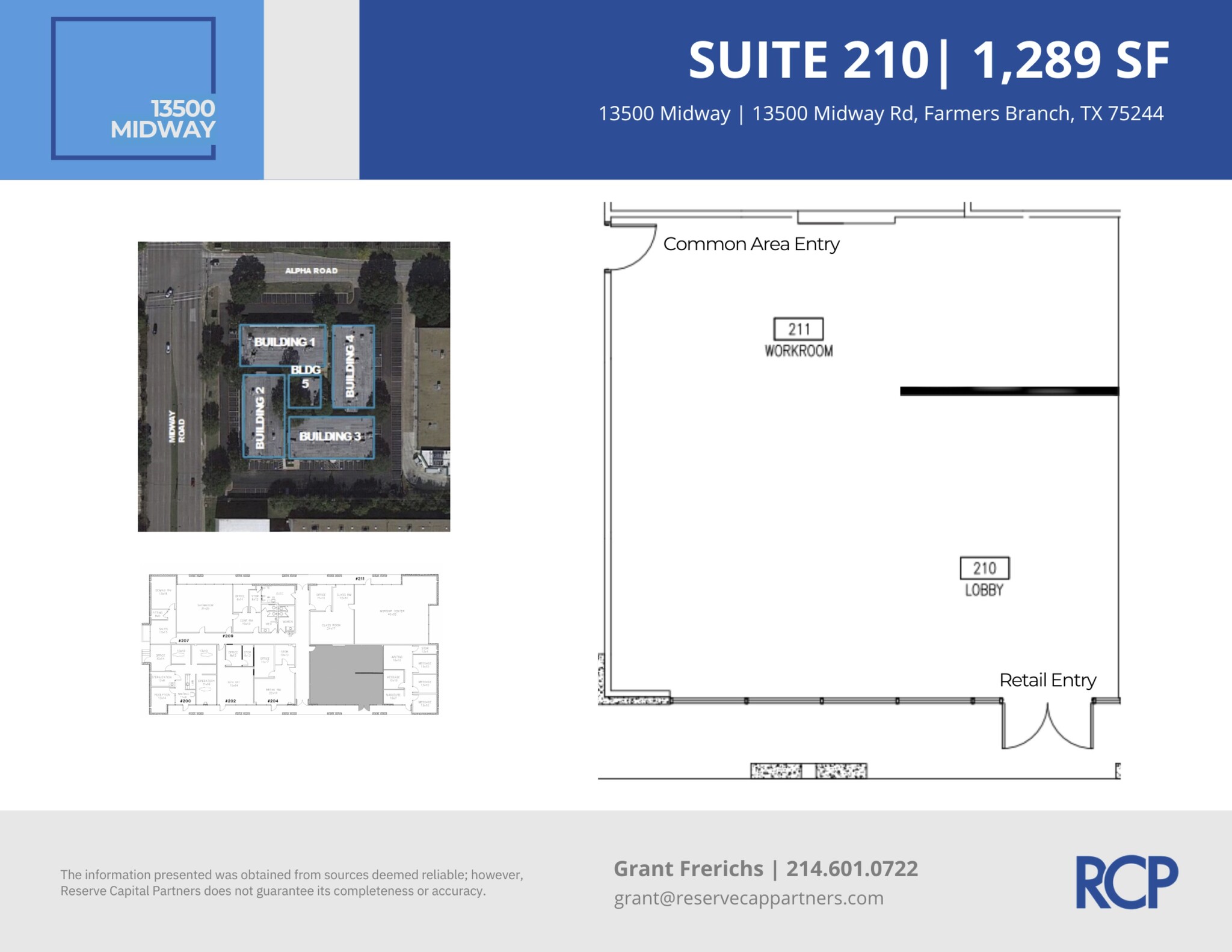 13500 Midway Rd, Farmers Branch, TX à louer Plan d’étage– Image 1 sur 5