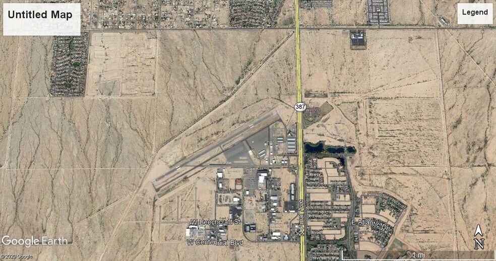 N Pinal Ave, Casa Grande, AZ à vendre - Aérien – Image 2 sur 2