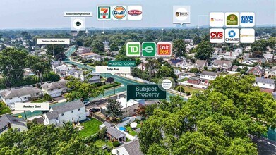 1119 Tulip Ave, Franklin Square, NY - Vue aérienne  vue de carte