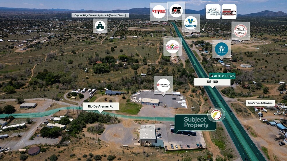 3 Rio de Arenas, Arenas Valley, NM à vendre - Aérien – Image 2 sur 2
