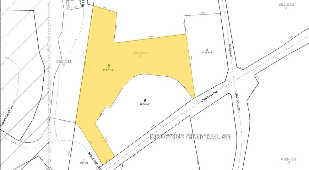 103 S Bedford Rd, Mount Kisco, NY à louer - Plan cadastral – Image 2 sur 5