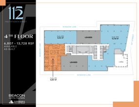 1152 15th St NW, Washington, DC à louer Plan d’étage– Image 1 sur 1