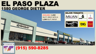 Plus de détails pour 1580 George Dieter Dr, El Paso, TX - Local commercial à louer