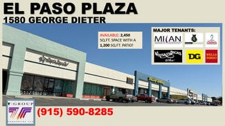 Plus de détails pour 1580 George Dieter Dr, El Paso, TX - Local commercial à louer