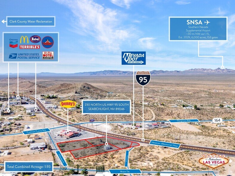230 US 95 South hwy, Searchlight, NV à vendre - Photo de l’immeuble – Image 1 sur 17