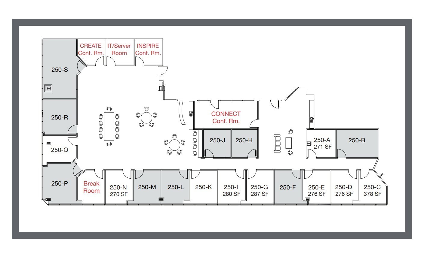 8866 Gulf Fwy, Houston, TX à louer Plan d’étage– Image 1 sur 1