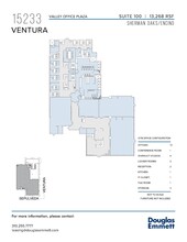 15233 Ventura Blvd, Sherman Oaks, CA à louer Plan d’étage– Image 1 sur 1