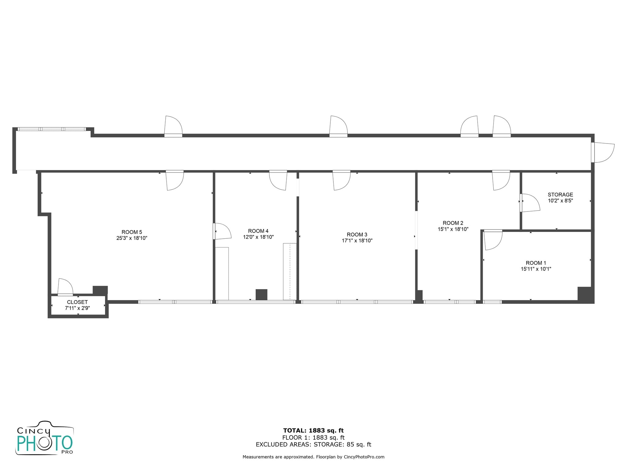 9624 Cincinnati Columbus Rd, Cincinnati, OH à louer Plan d’étage– Image 1 sur 1
