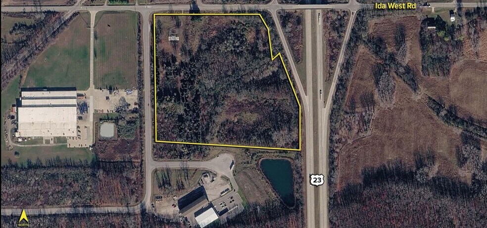 15565 Ida West Rd, Petersburg, MI à vendre - Photo principale – Image 1 sur 2