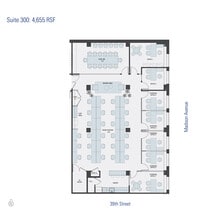 270 Madison Ave, New York, NY à louer Plan d’étage– Image 1 sur 1