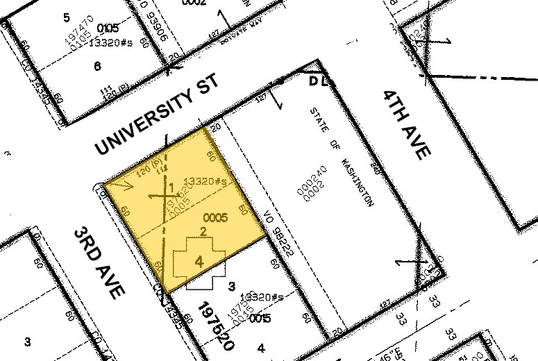 1218 3rd Ave, Seattle, WA à louer - Plan cadastral – Image 2 sur 2