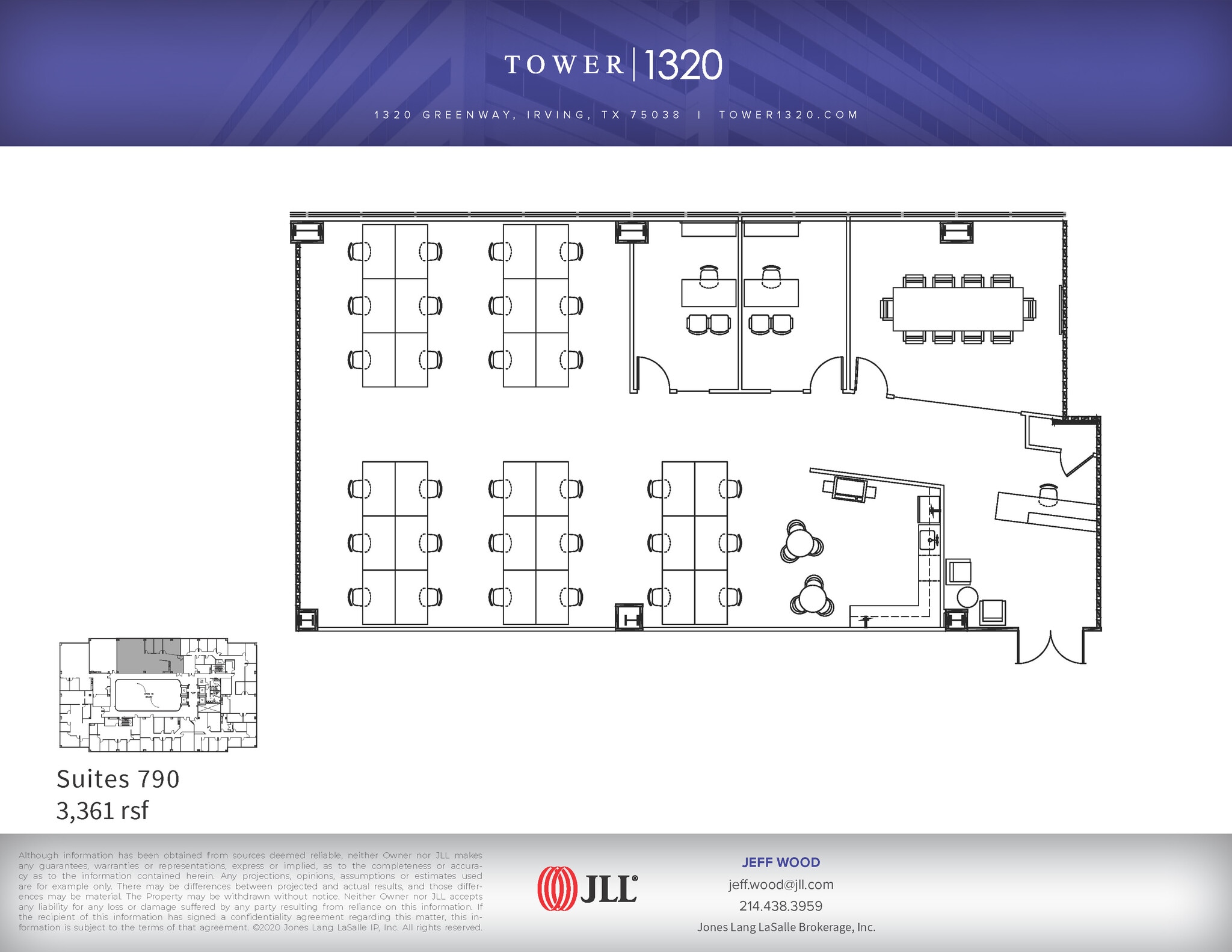 1320 Greenway Dr, Irving, TX à louer Plan d’étage– Image 1 sur 2