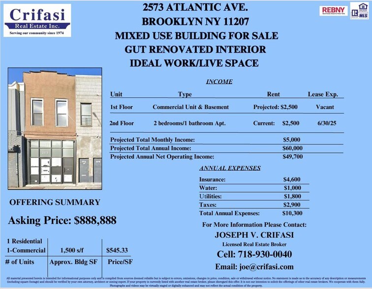 2573 Atlantic Ave, Brooklyn, NY à vendre - Photo de l’immeuble – Image 3 sur 12