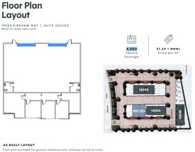 14035 Kirkham Way, Poway, CA à louer Plan d’étage– Image 1 sur 1