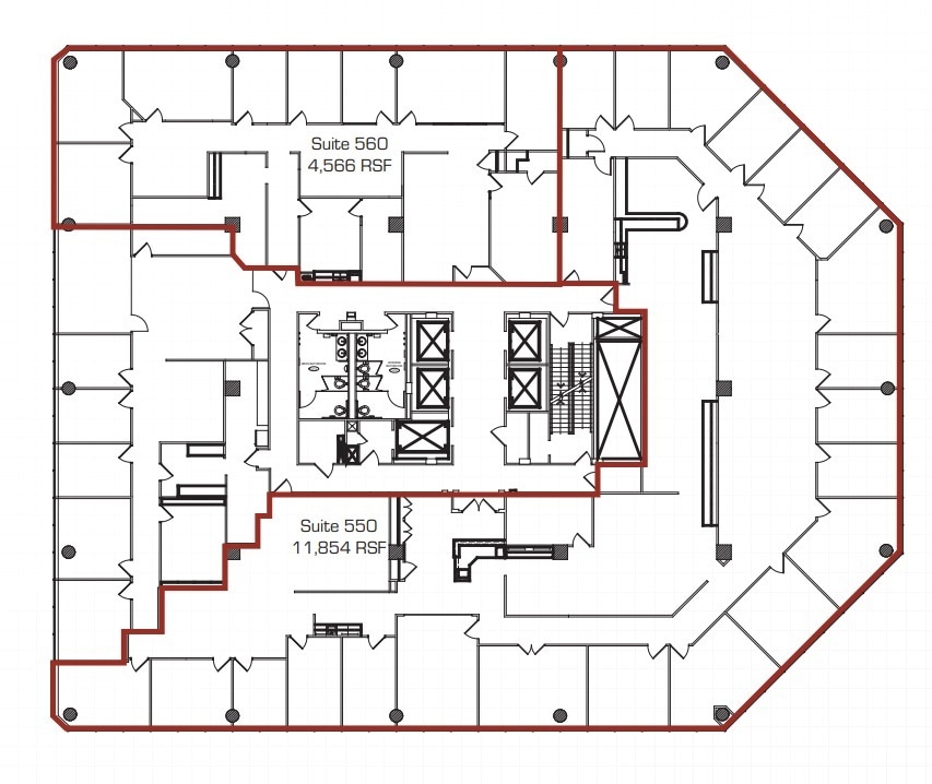 330 E Kilbourn Ave, Milwaukee, WI à louer Plan d’étage– Image 1 sur 1