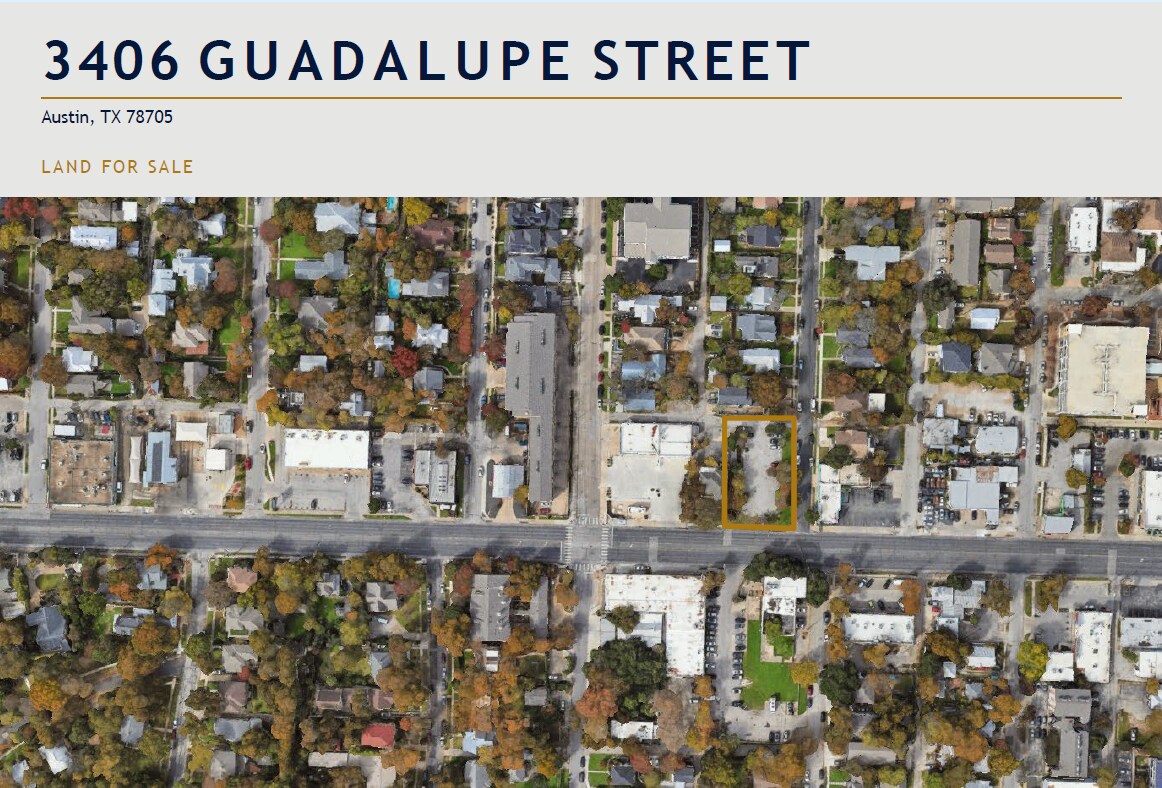 3406 Guadalupe St, Austin, TX à vendre Photo principale– Image 1 sur 2